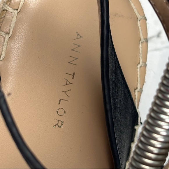 EUC Ann Taylor Women’s Isabella Giraffe Real Calf Hair Espadrilles Sz 8.5M - Picture 9 of 11